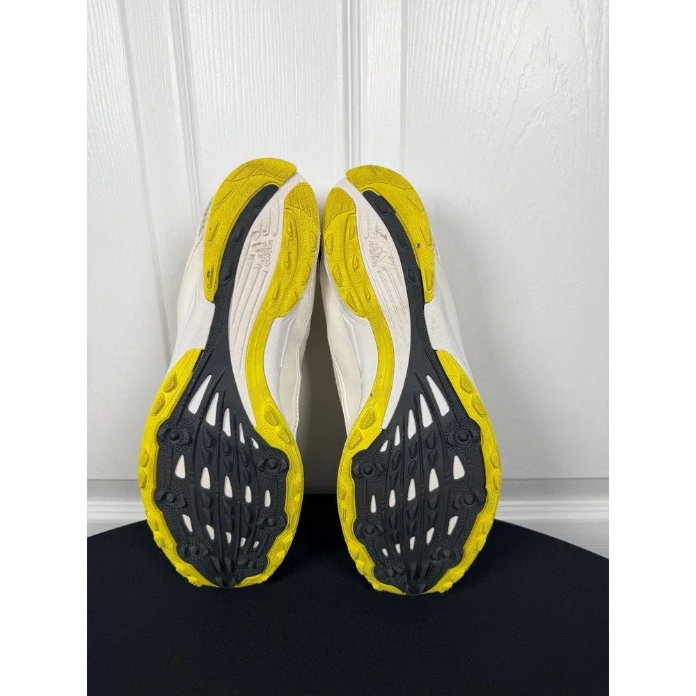 Adidas by Stella McCartney Womens Cream Yellow Mesh Sneakers G51704 Size 7.5